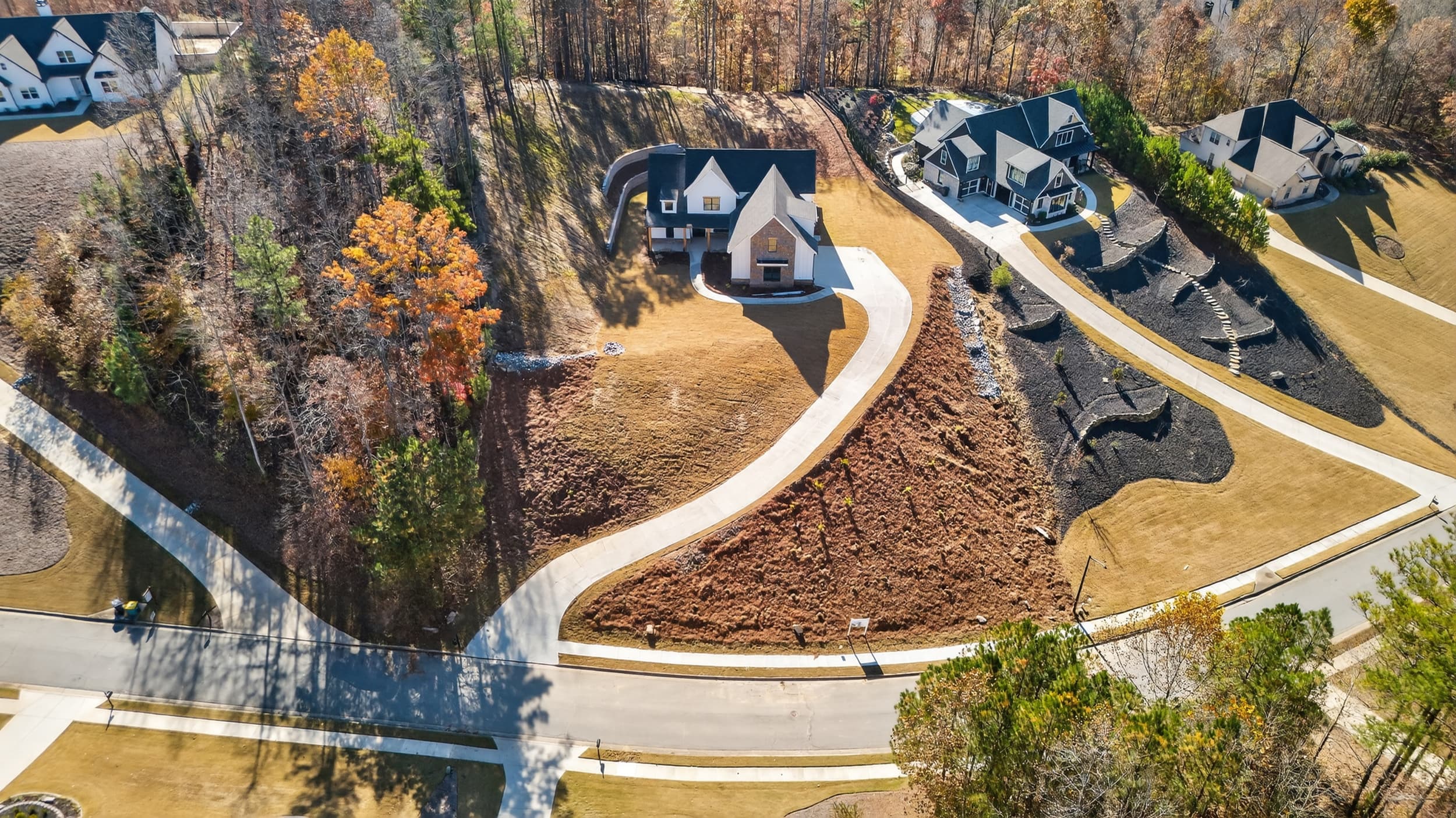 Aerial view — 608 Walker Ct, Canton
